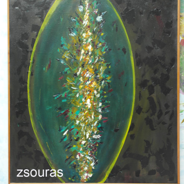 29 HIVES oil on canvas 90 cm x 78 cm Zaqueline Souras