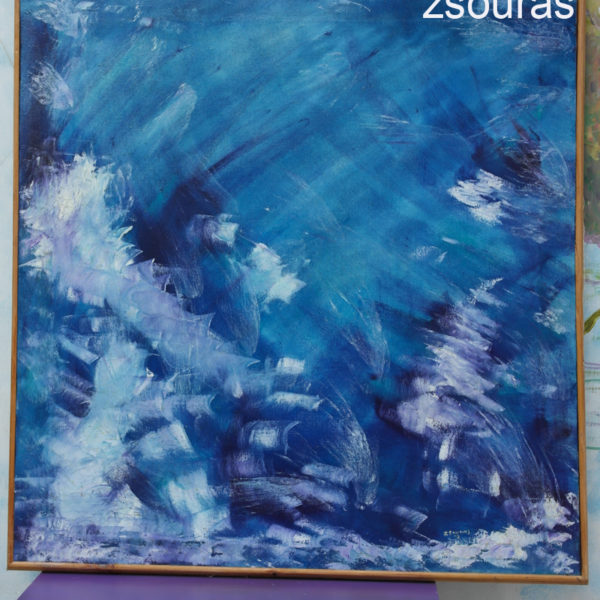 Storm oil on canvas 71 cm x 68 cm Zaqueline Souras