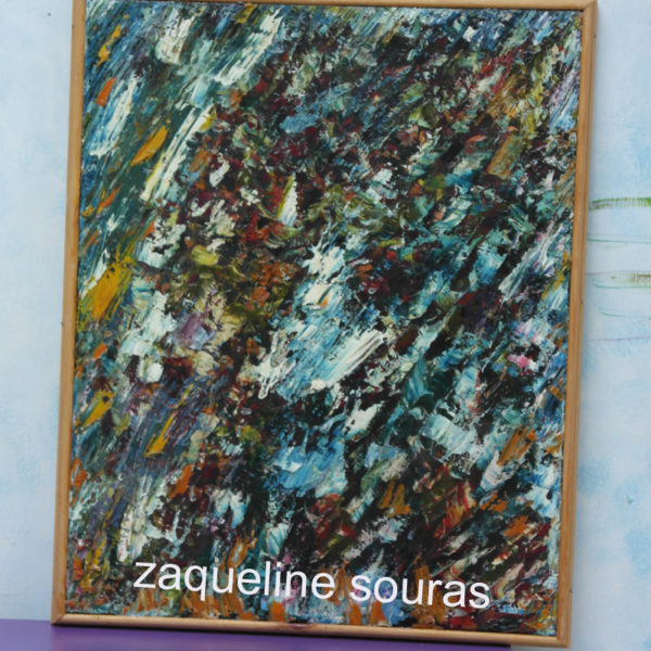 32 No idea II Oil on canvas 46 cm x 36 cm Zaqueline Souras