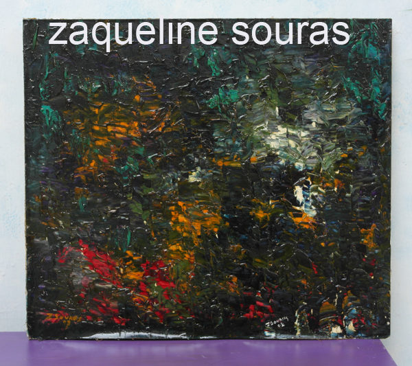 124 FOG oil on canvas on board 35 cm x 40 cm Zaqueline Souras